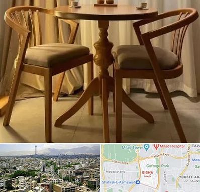 فروش میز و صندلی در گیشا 