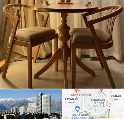 فروش میز و صندلی در شهرک غرب 