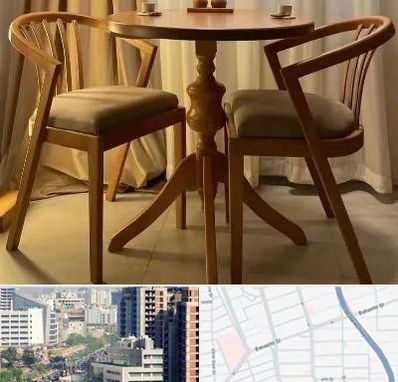 فروش میز و صندلی در خیابان بهشتی