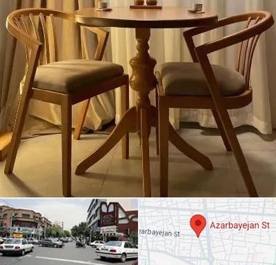 فروش میز و صندلی در خیابان آذربایجان
