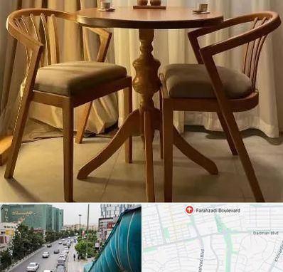فروش میز و صندلی در بلوار فرحزادی