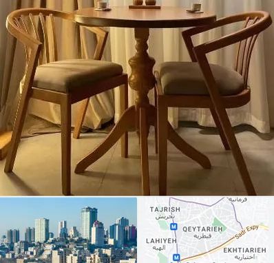 فروش میز و صندلی در قیطریه 