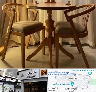 فروش میز و صندلی در منیریه 