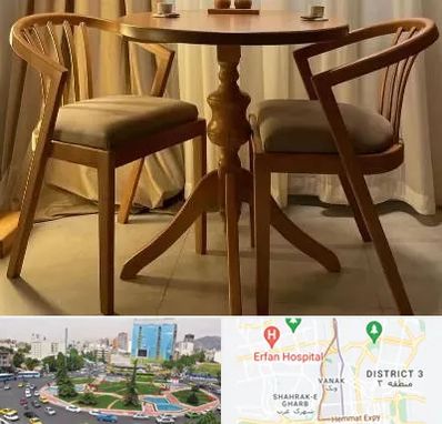 فروش میز و صندلی در ونک 