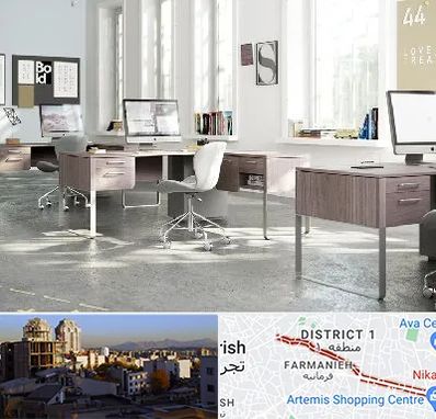 فروش میز اداری در فرمانیه 
