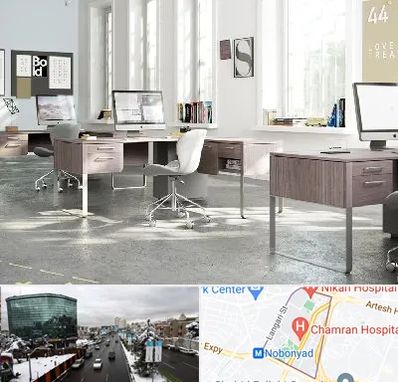 فروش میز اداری در اقدسیه 