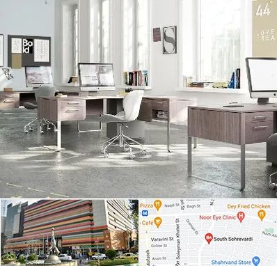 فروش میز اداری در سهروردی 