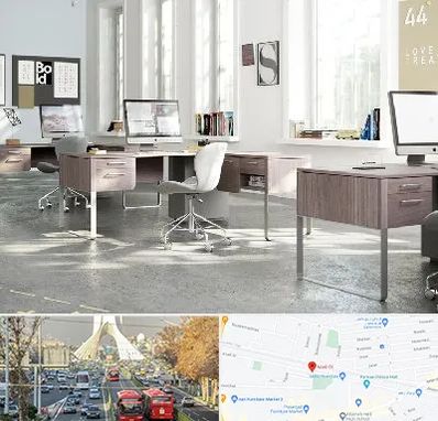 فروش میز اداری در خیابان آزادی 