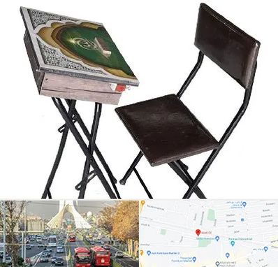 فروش میز نماز در خیابان آزادی 