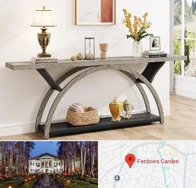 فروش میز کنسول در باغ فردوس