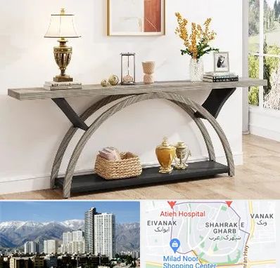 فروش میز کنسول در شهرک غرب 