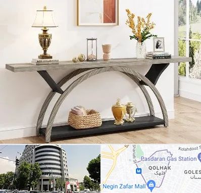فروش میز کنسول در قلهک 