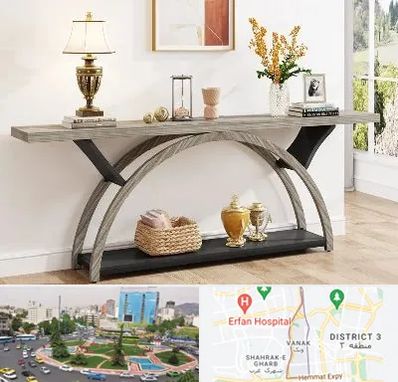 فروش میز کنسول در ونک 