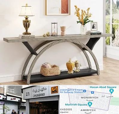 فروش میز کنسول در منیریه 