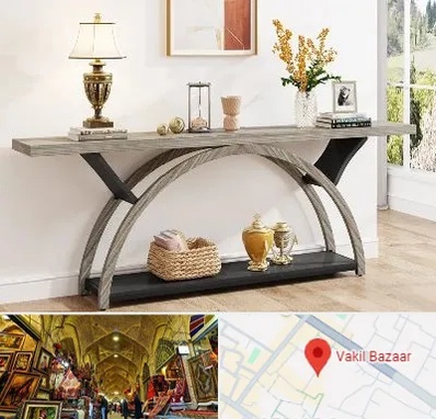 فروش میز کنسول در بازار وکیل شیراز