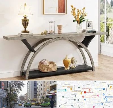 فروش میز کنسول در فاطمی 