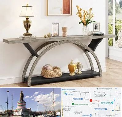 فروش میز کنسول در کارگر جنوبی 