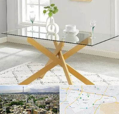 فروش میز شیشه ای در منطقه 8 تهران 