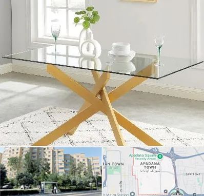فروش میز شیشه ای در آپادانا
