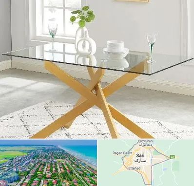 فروش میز شیشه ای در ساری