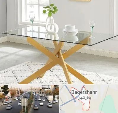 فروش میز شیشه ای در باقرشهر