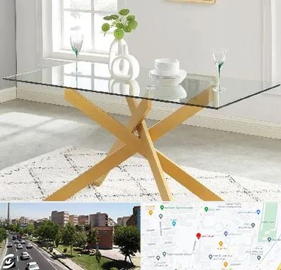 فروش میز شیشه ای در شهرک آزمایش 