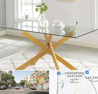 فروش میز شیشه ای در چهارصد دستگاه 