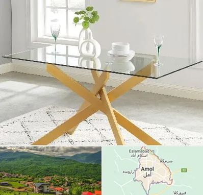 فروش میز شیشه ای در آمل
