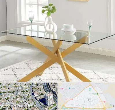 فروش میز شیشه ای در قاسم آباد مشهد 