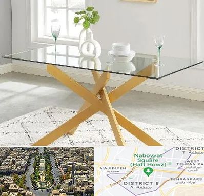 فروش میز شیشه ای در نارمک 