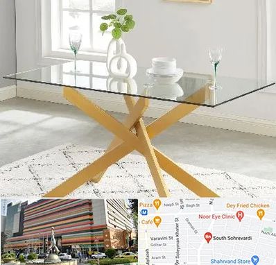 فروش میز شیشه ای در سهروردی 
