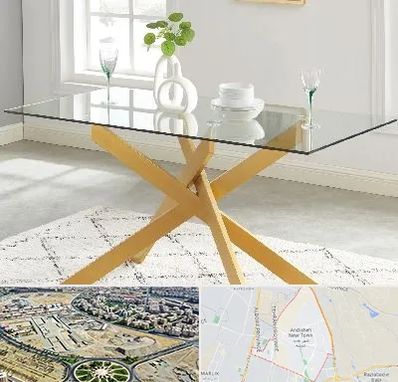 فروش میز شیشه ای در اندیشه