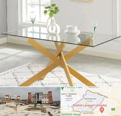 فروش میز شیشه ای در حکیمیه 