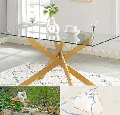 فروش میز شیشه ای در کردان