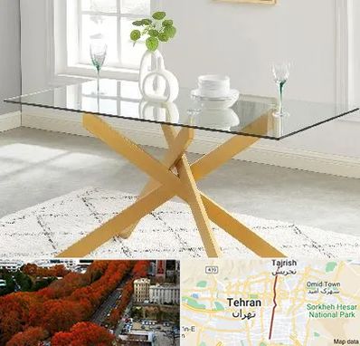 فروش میز شیشه ای در ولیعصر 