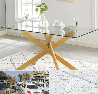 فروش میز شیشه ای در مفتح مشهد 