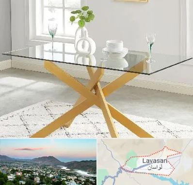 فروش میز شیشه ای در لواسان