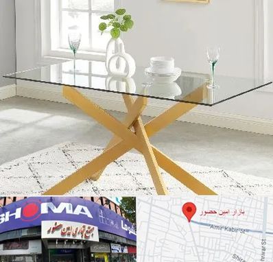 فروش میز شیشه ای در امین حضور