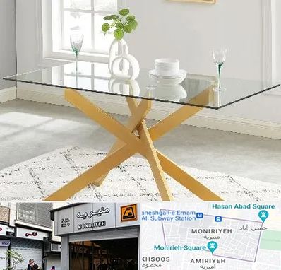فروش میز شیشه ای در منیریه 