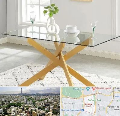فروش میز شیشه ای در گیشا 