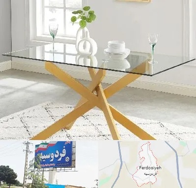 فروش میز شیشه ای در فردوسیه شهریار