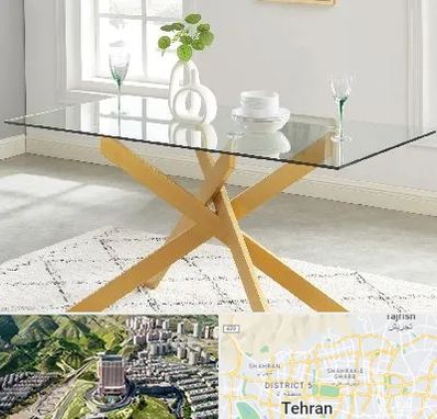 فروش میز شیشه ای در شمال تهران 