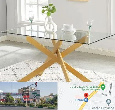 فروش میز شیشه ای در هروی 