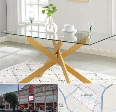 فروش میز شیشه ای در قائمیه اسلامشهر 