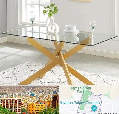 فروش میز شیشه ای در نیاوران 