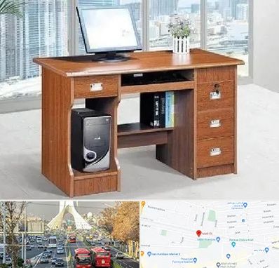 فروش میز کامپیوتر در خیابان آزادی 