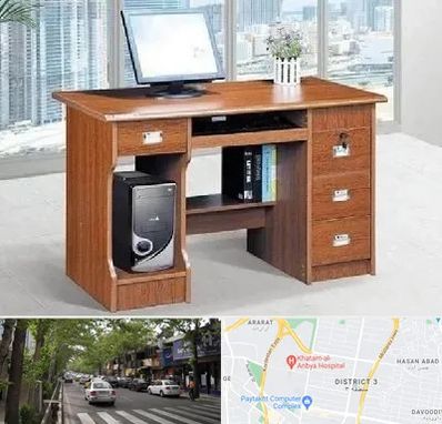 فروش میز کامپیوتر در ظفر 