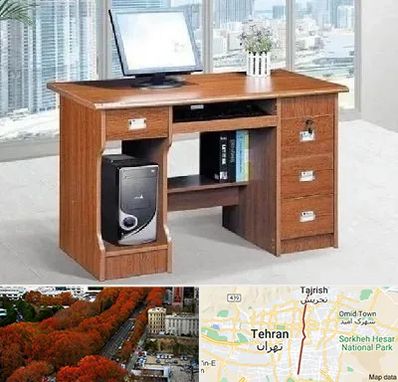 فروش میز کامپیوتر در ولیعصر 
