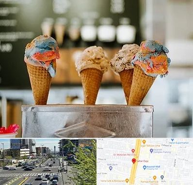 بستنی فروشی در ستاری