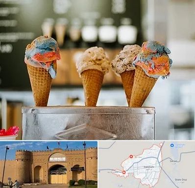 بستنی فروشی در ایرانشهر